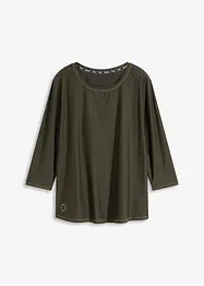 Velmi měkké funkční tričko s 3/4 rukávy, rychleschnoucí, bonprix