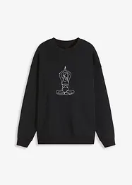 Funkční termo mikina, oversize, rychleschnoucí, bonprix