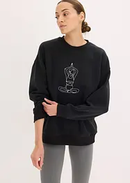 Funkční termo mikina, oversize, rychleschnoucí, bonprix