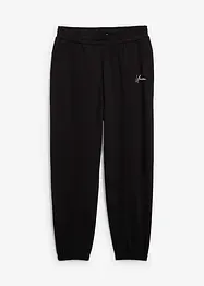 Joggingové kalhoty z čisté bavlny, Loose Fit, bonprix