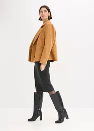 Pletené šaty s podílem vlny, bonprix