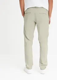 Strečové chino kalhoty Relaxed Fit s organickou bavlnou, Straight, bonprix