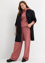 Pletený svetr s kapucí, bonprix