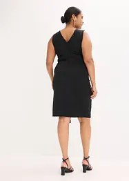 Žerzejové šaty s aplikací ze štrasových kamínků, bonprix