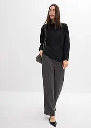 Tričko s dlouhým rukávem a strukturovaným efektem, bonprix