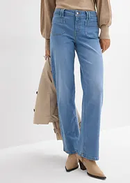 Džíny Straight, Mid Waist, bonprix