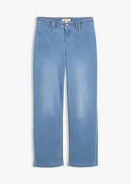 Džíny Straight, Mid Waist, bonprix