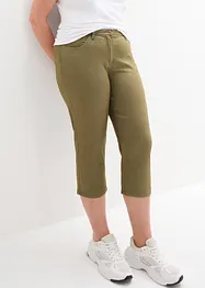 Straight džíny, Mid Waist, pohodlný pas, bonprix