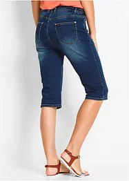 Džínové bermudy Mid Waist, pohodlný pas, bonprix