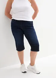 Džínové bermudy Mid Waist, pohodlný pas, bonprix