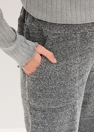 Volnočasové kalhoty z hebké žinylky, bonprix