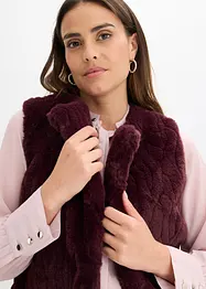 Trendy vesta z umělé kožešiny, bonprix