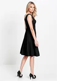 Úpletové šaty s výstřihem do V, bonprix