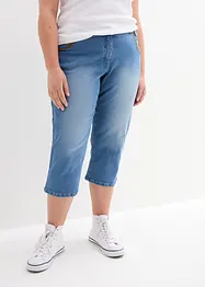 Capri džíny, Slim Fit, Mid Waist, bonprix