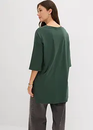 Dlouhé oversize triko z čisté organické bavlny, bonprix