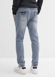 Strečové džíny bez zapínání Regular Fit, Tapered, bonprix