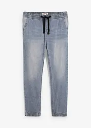 Strečové džíny bez zapínání Regular Fit, Tapered, bonprix