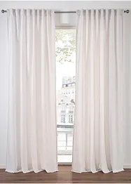 Záclona z recyklovaného materiálu (2 ks v balení), bonprix