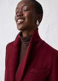 Blejzrový kabát z měkké vlněné směsi, bonprix