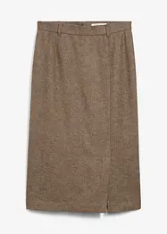Pouzdrová sukně s vlnou, bonprix