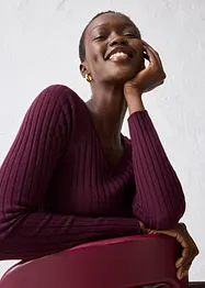 Svetr z jemné pleteniny z merino vlny, bonprix