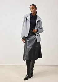 Žebrovaný svetr z merino vlny, bonprix