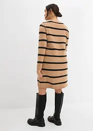 Přiléhavé pletené šaty, bonprix