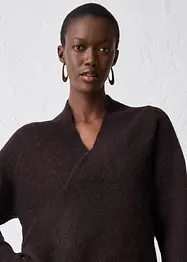 Svetr z hřejivé směsi s alpakou, bonprix