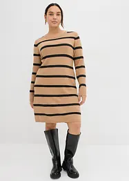Přiléhavé pletené šaty, bonprix
