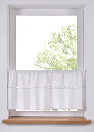 Vitrážková záclona z organické bavlny, bonprix