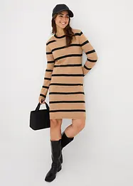 Přiléhavé pletené šaty, bonprix