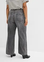 Džíny Baggy, Mid Waist, bonprix