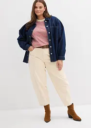 Tričko s dlouhým rukávem z těžké bavlny, bonprix