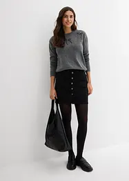 Svetr s mašličkami, bonprix