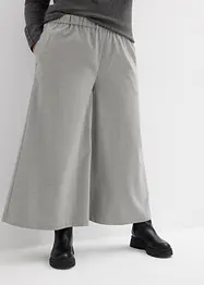 Culotte kalhoty s vlněným vzhledem, bonprix