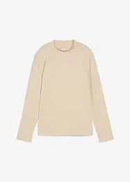 Tričko s dlouhým rukávem a stojáčkem, s recyklovaným polyamidem, bonprix