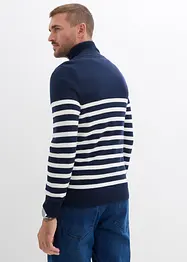 Svetr s límečkem na zip, Regular Fit, bonprix