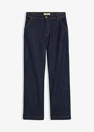 Džíny Wide Leg, Mid Waist, bonprix