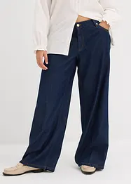 Džíny Wide Leg, Mid Waist, bonprix