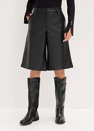 Bermudy z umělé kůže, bonprix