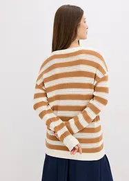 Oversize svetr z čisté bavlny, bonprix