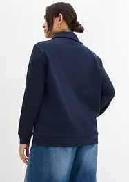 Oversize mikina se zipem, bonprix