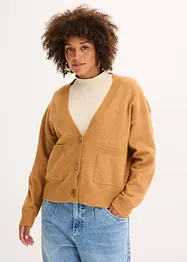 Oversize pletený kabátek, bonprix