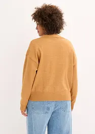 Oversize pletený kabátek, bonprix