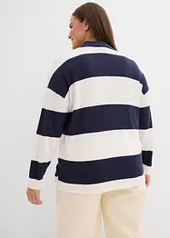Oversize svetr s polo límečkem, bonprix