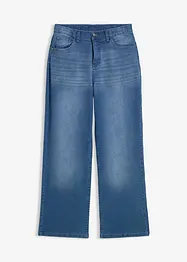 Džíny Loose Fit, Straight, s nastavitelným pasem, bonprix