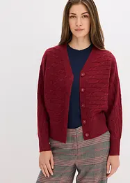 Oversize pletený kabátek, bonprix