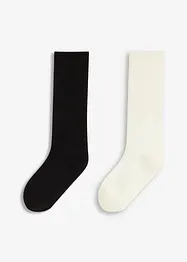 Hebké ponožky s širokým lemem (2 ks v balení), bonprix