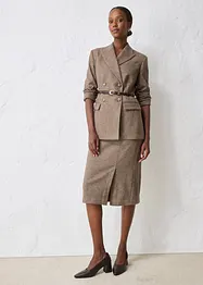 Úzký kožený pásek, bonprix