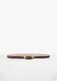 Úzký kožený pásek, bonprix